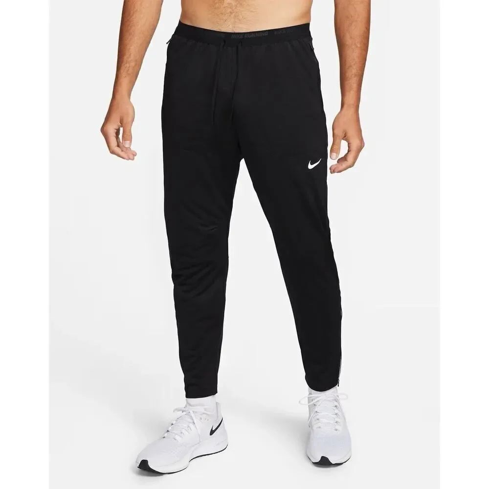 Nike Phenom Elite Knit Running Pants Mens Size XL Black Lightweight DQ4740 NWT